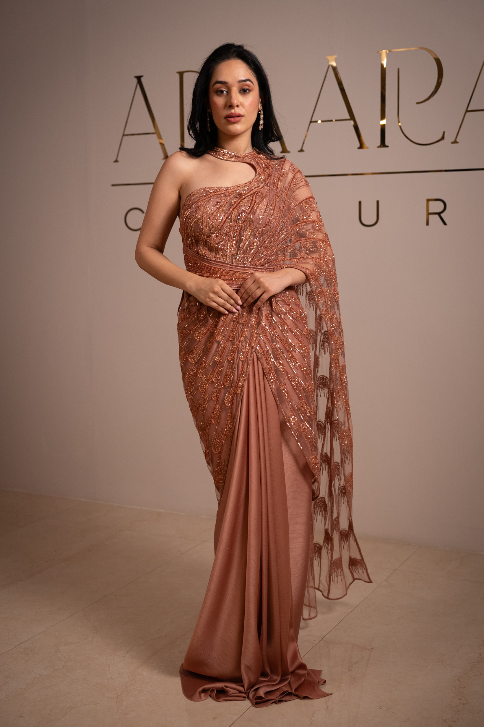 Blush Pink Saree