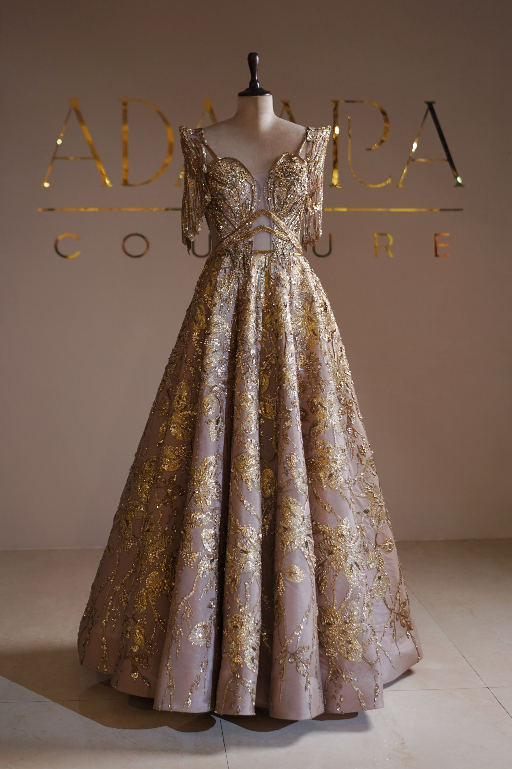 Shimmer Dusk Gown