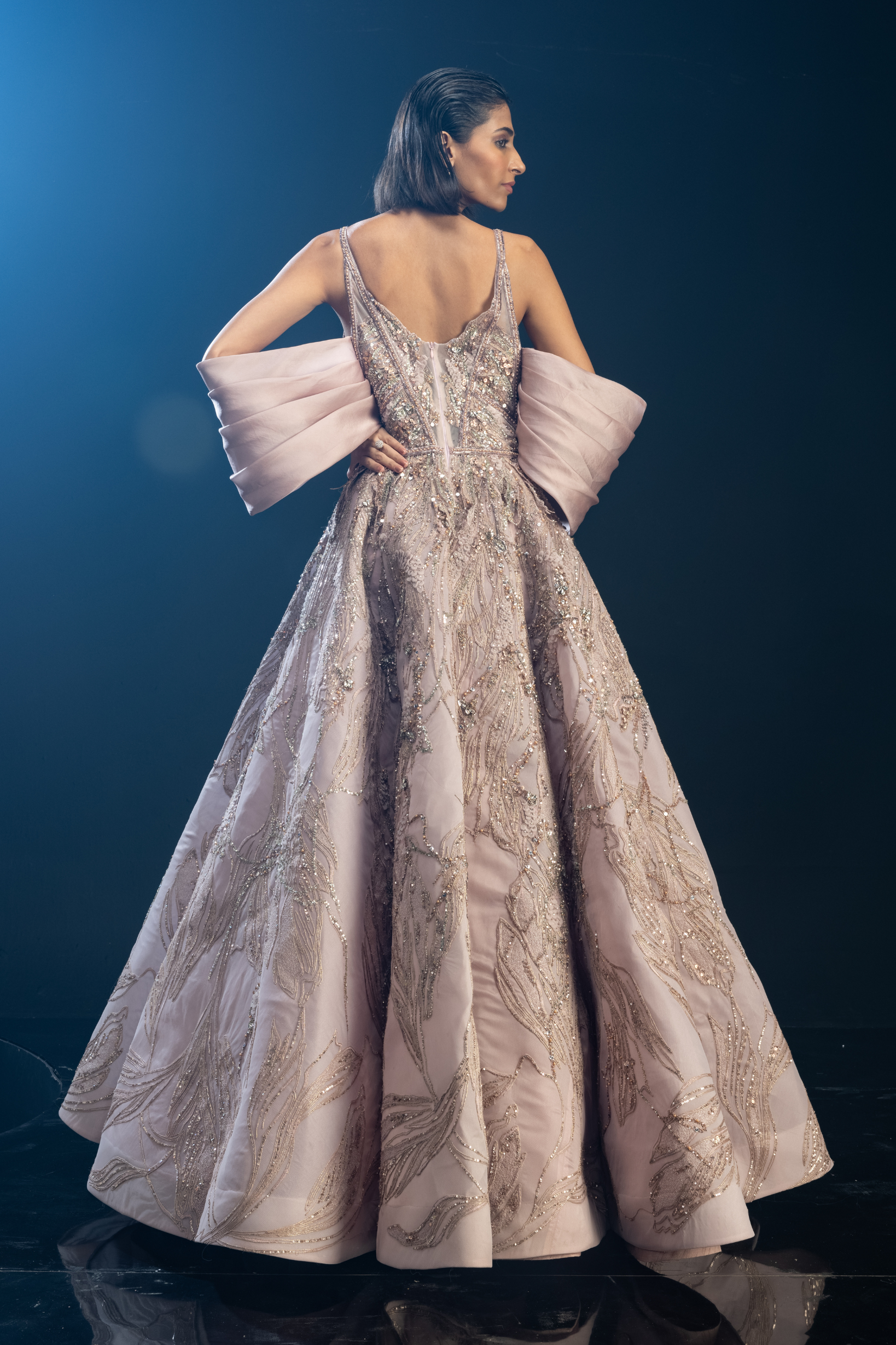 Rose Gold Wonder Whims Gown