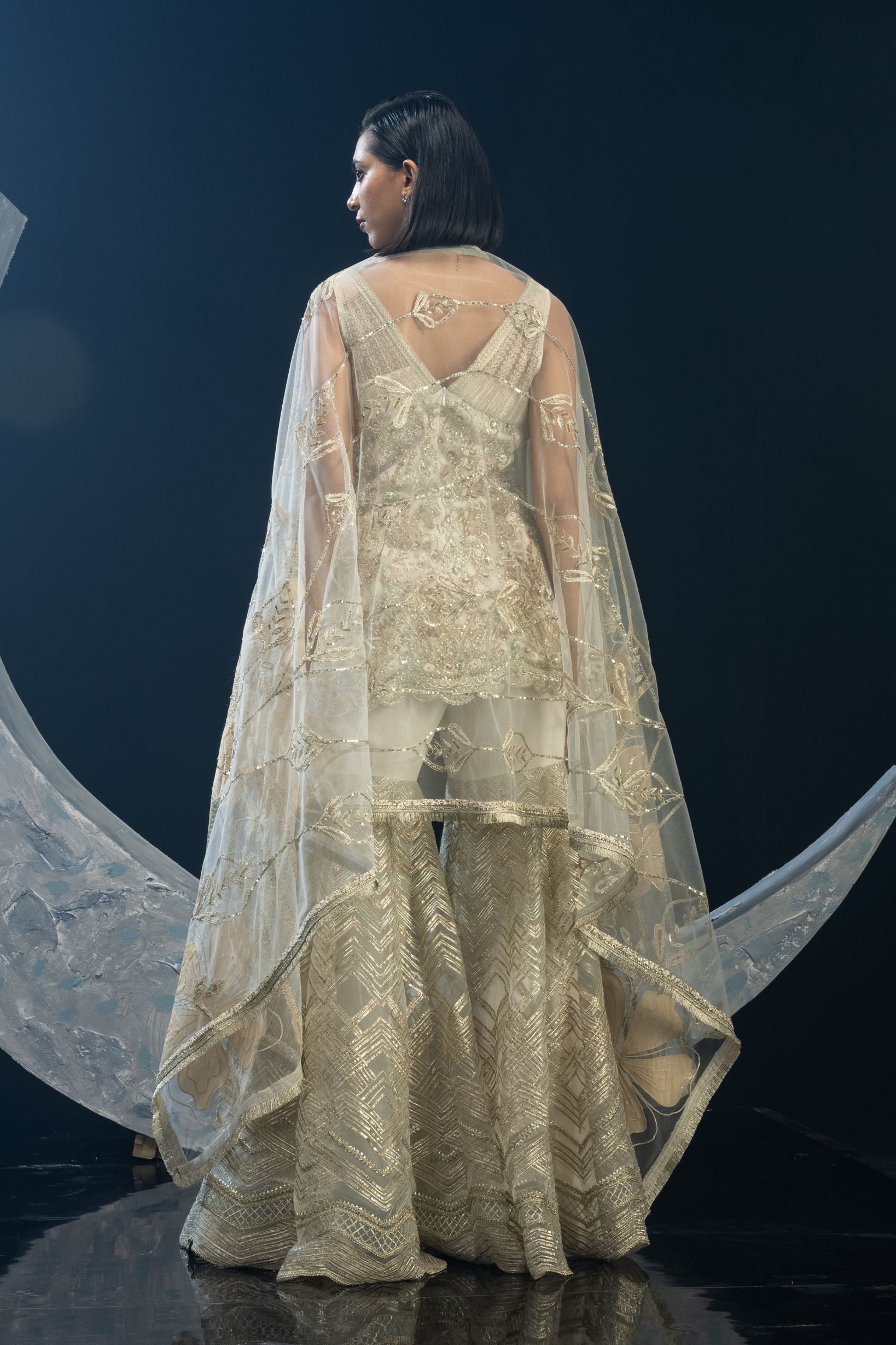 Moonbeam Sharara Set
