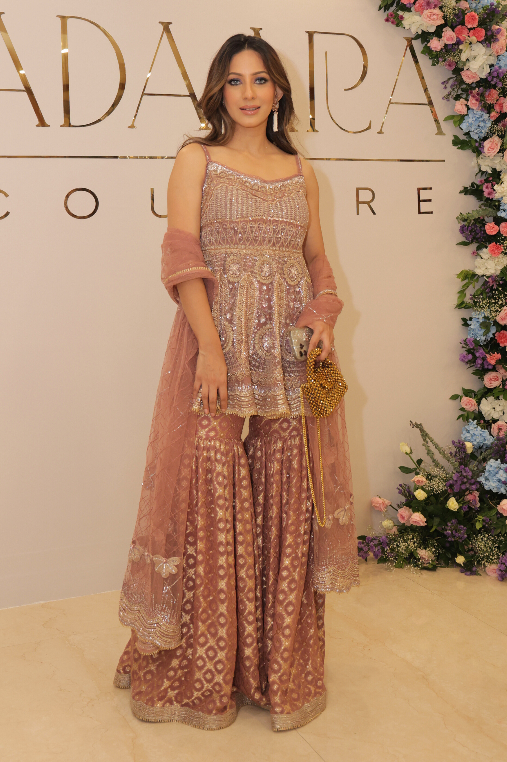 Ningla Dheer in Blooming Wallflower Sharara