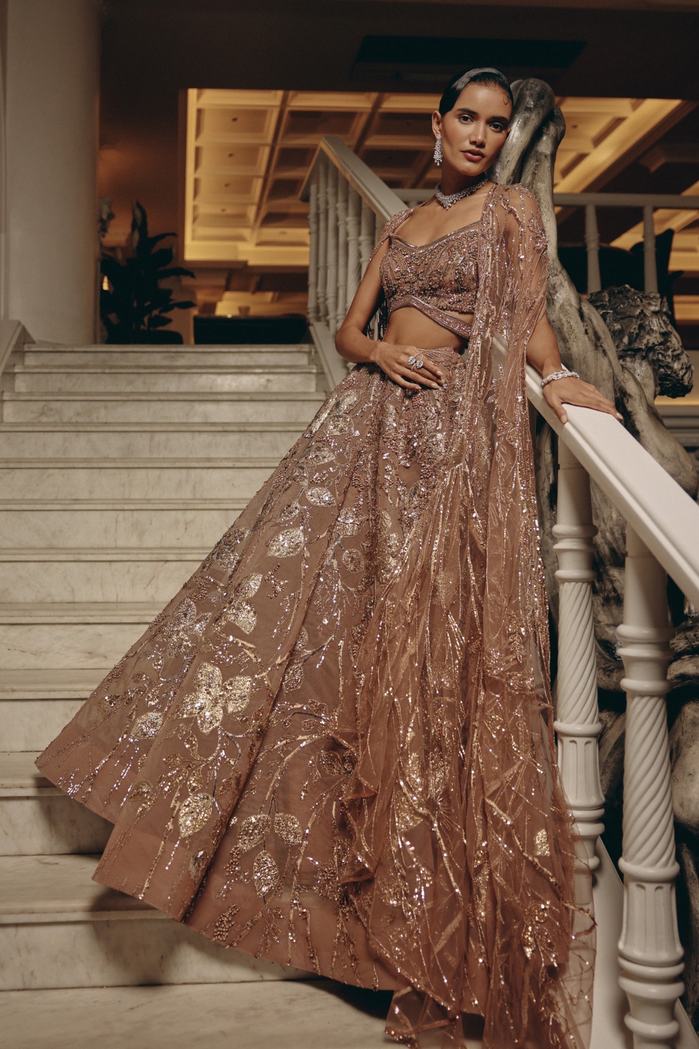 Ethereal Dawn Lehenga