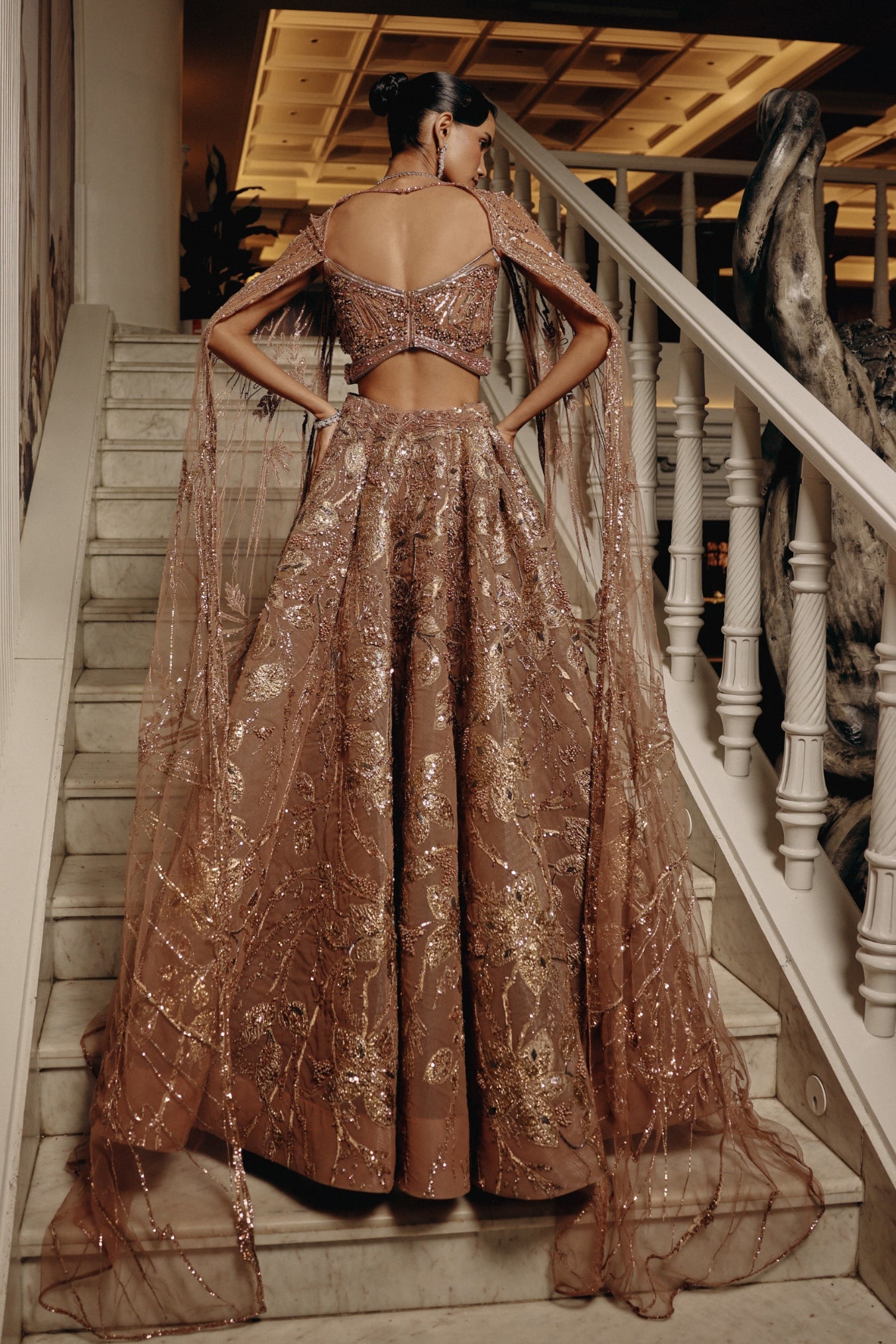 Ethereal Dawn Lehenga