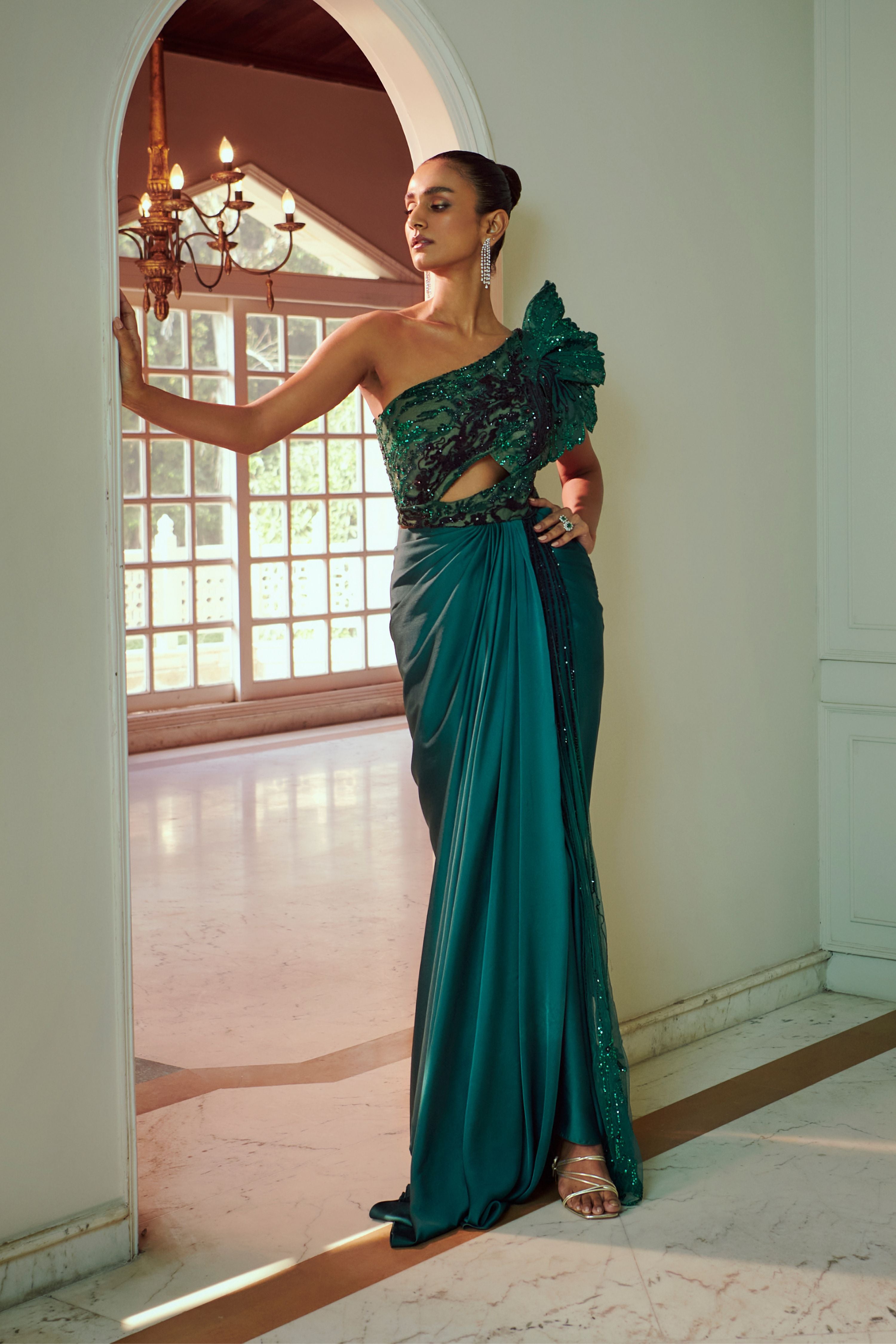 Glazed Wings Saree