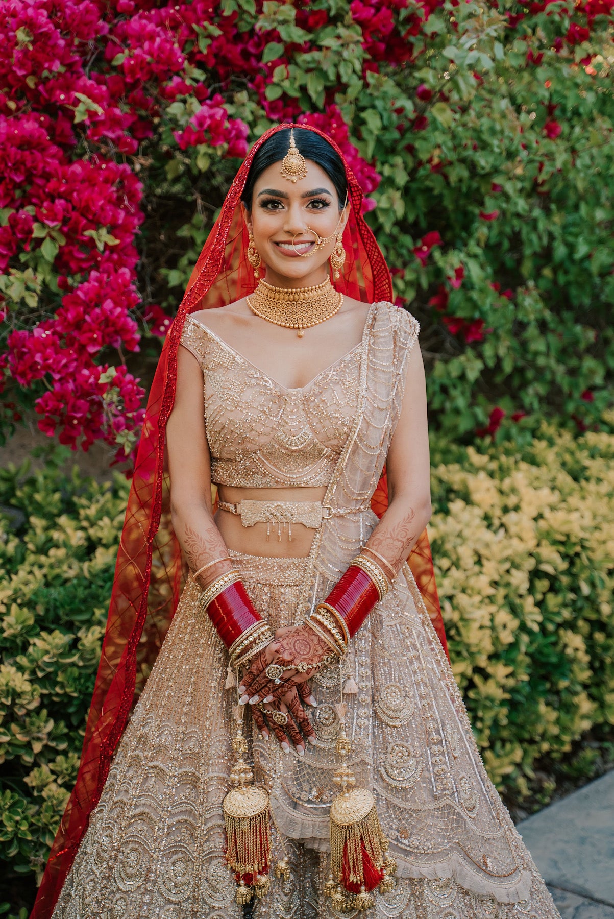 Simran Saron in Mandala Lehenga