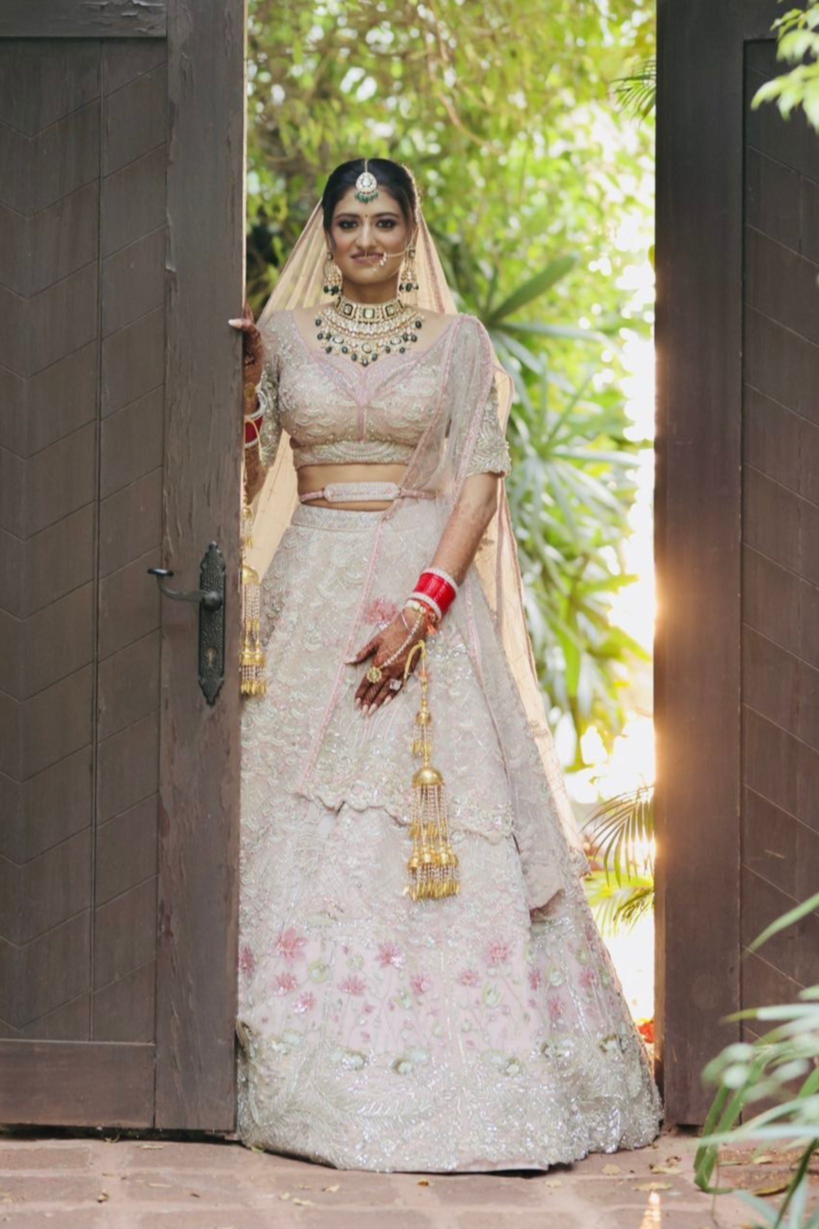 Isha Katyal in Lotus Lake Lehenga