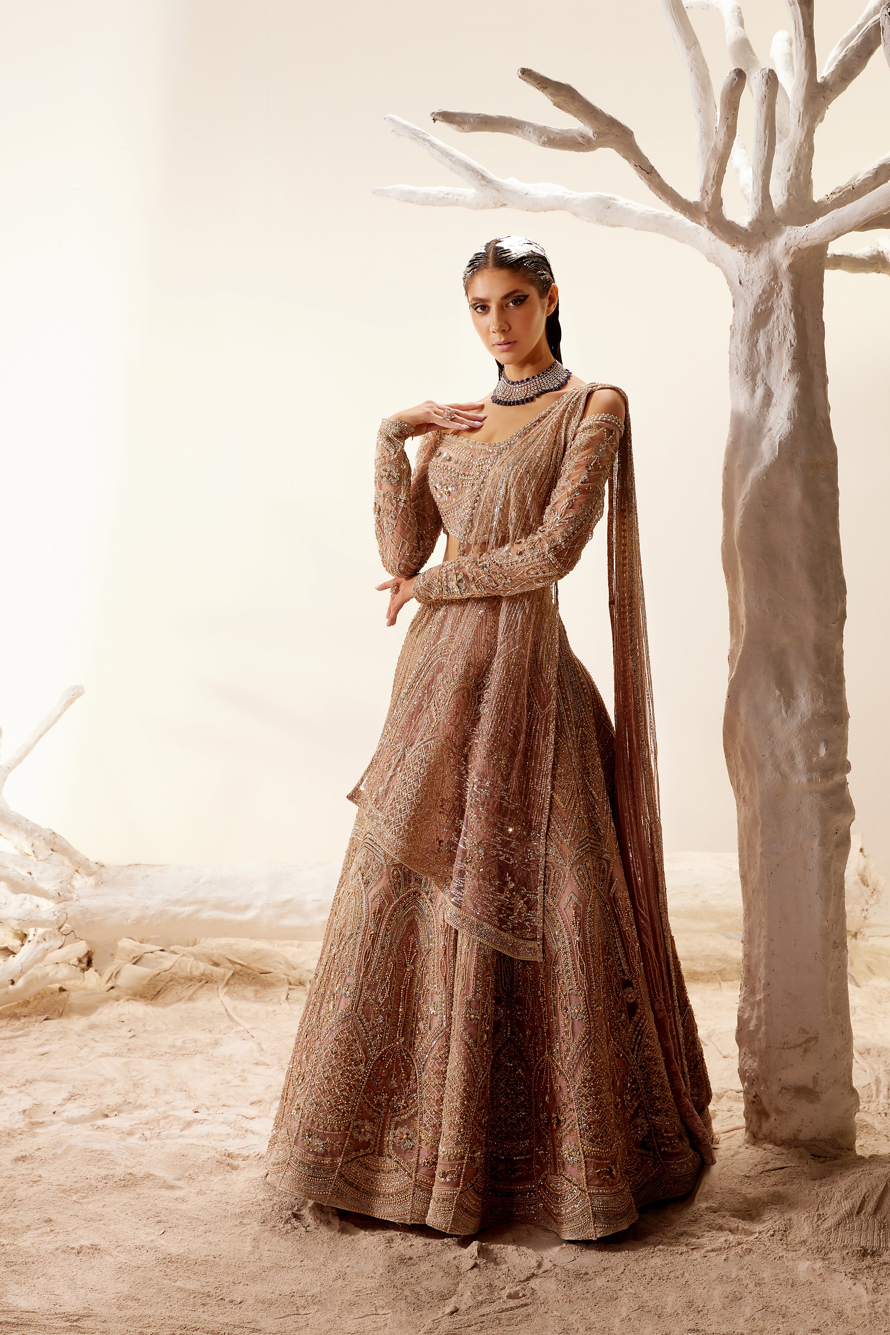 The Moor Arch Lehenga