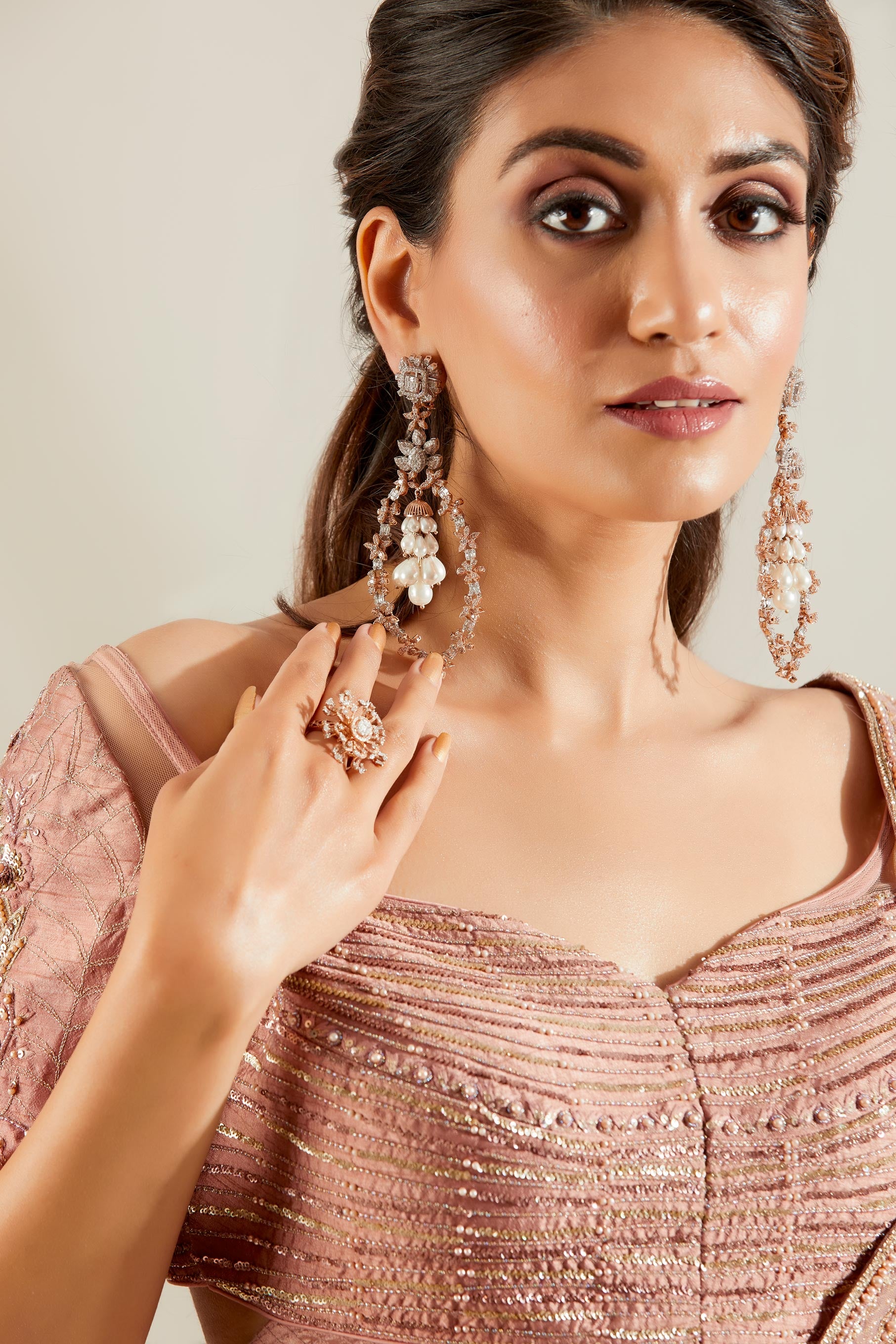 Lavender Heavy Lehenga
