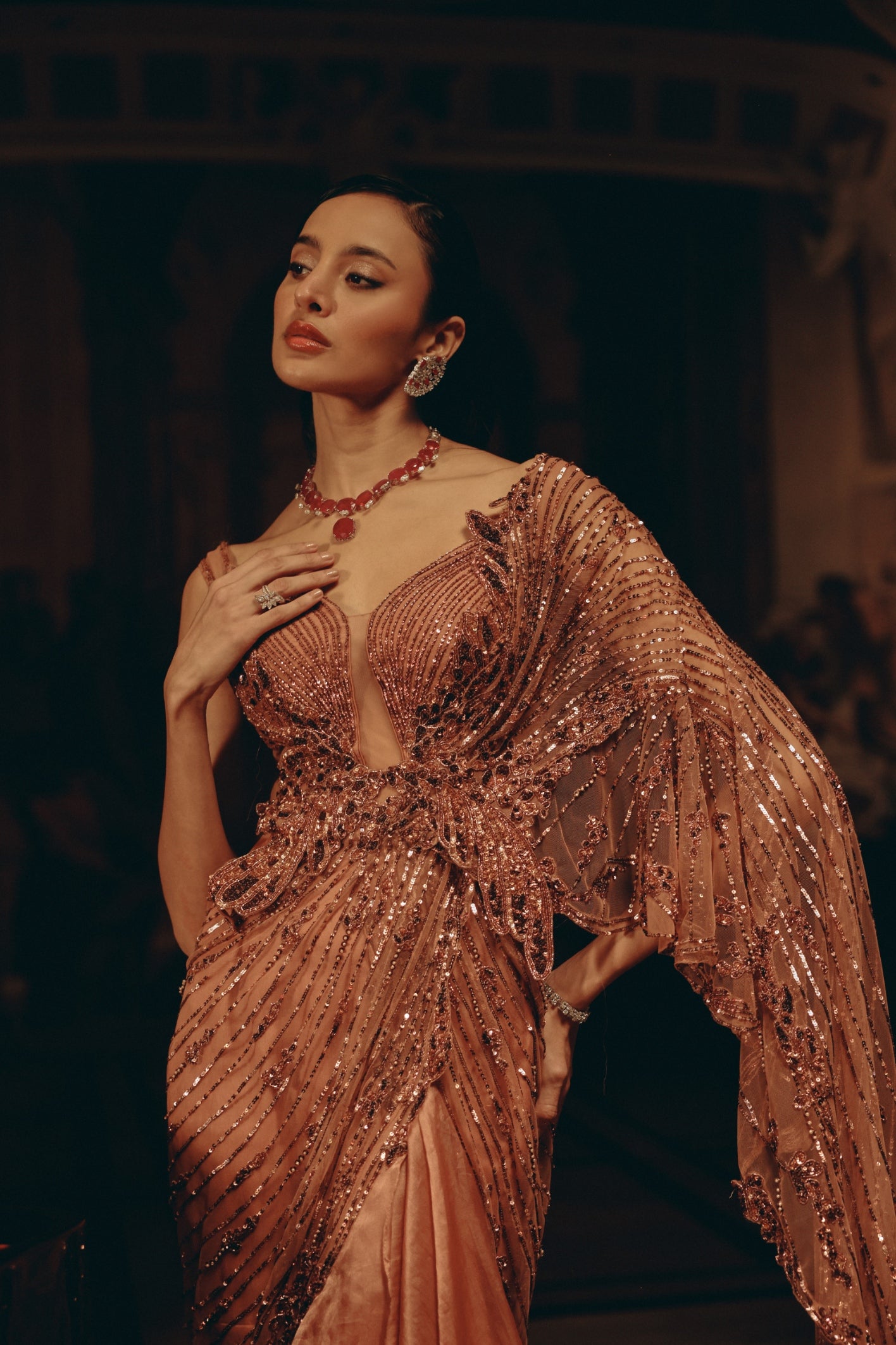 Eternal Flame saree