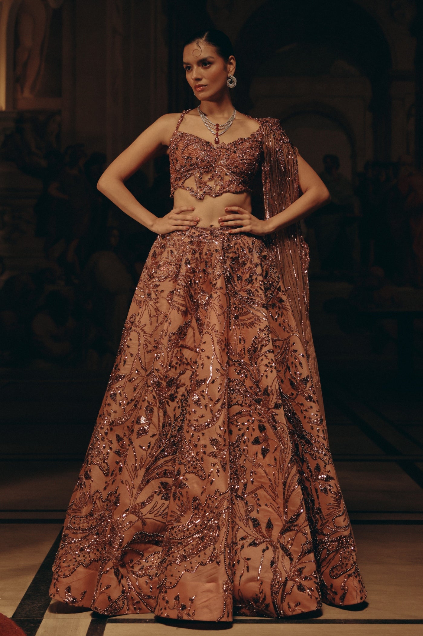 Aurora Blossom Top & Skirt