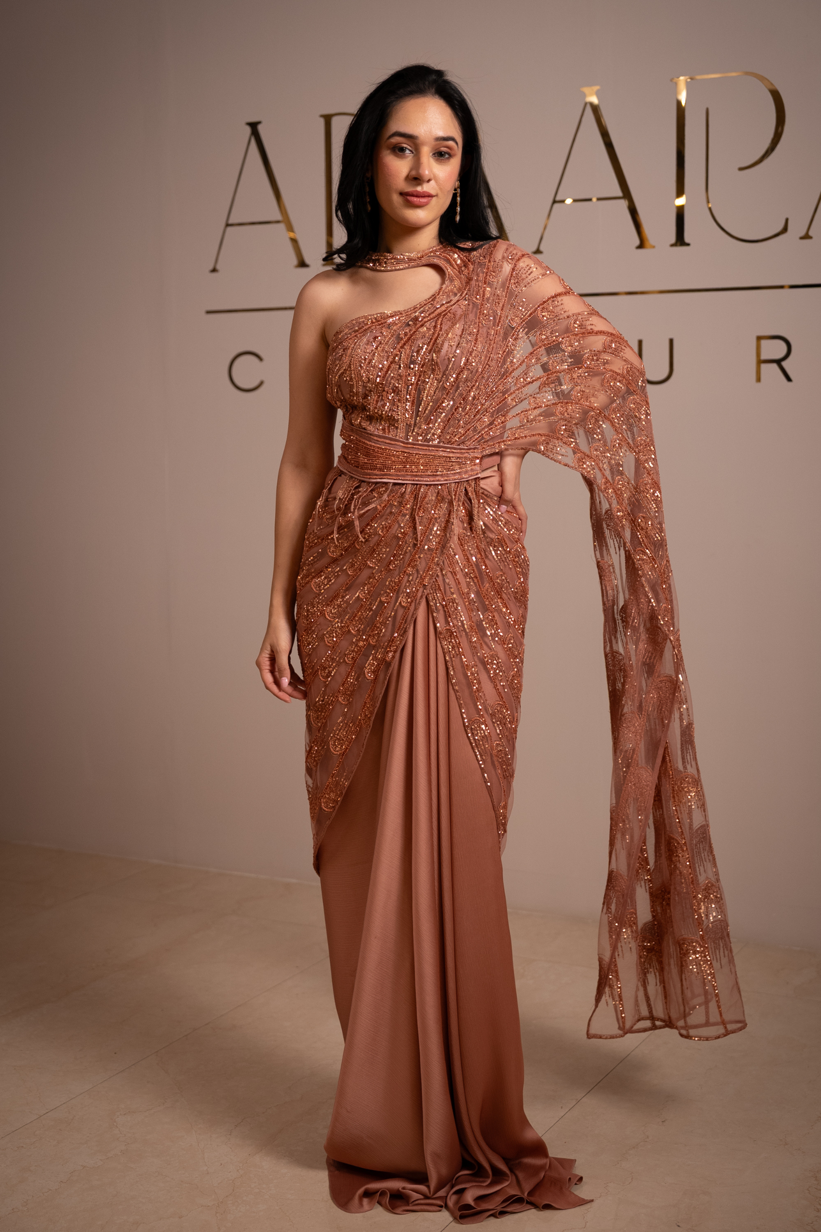 Blush Pink Saree