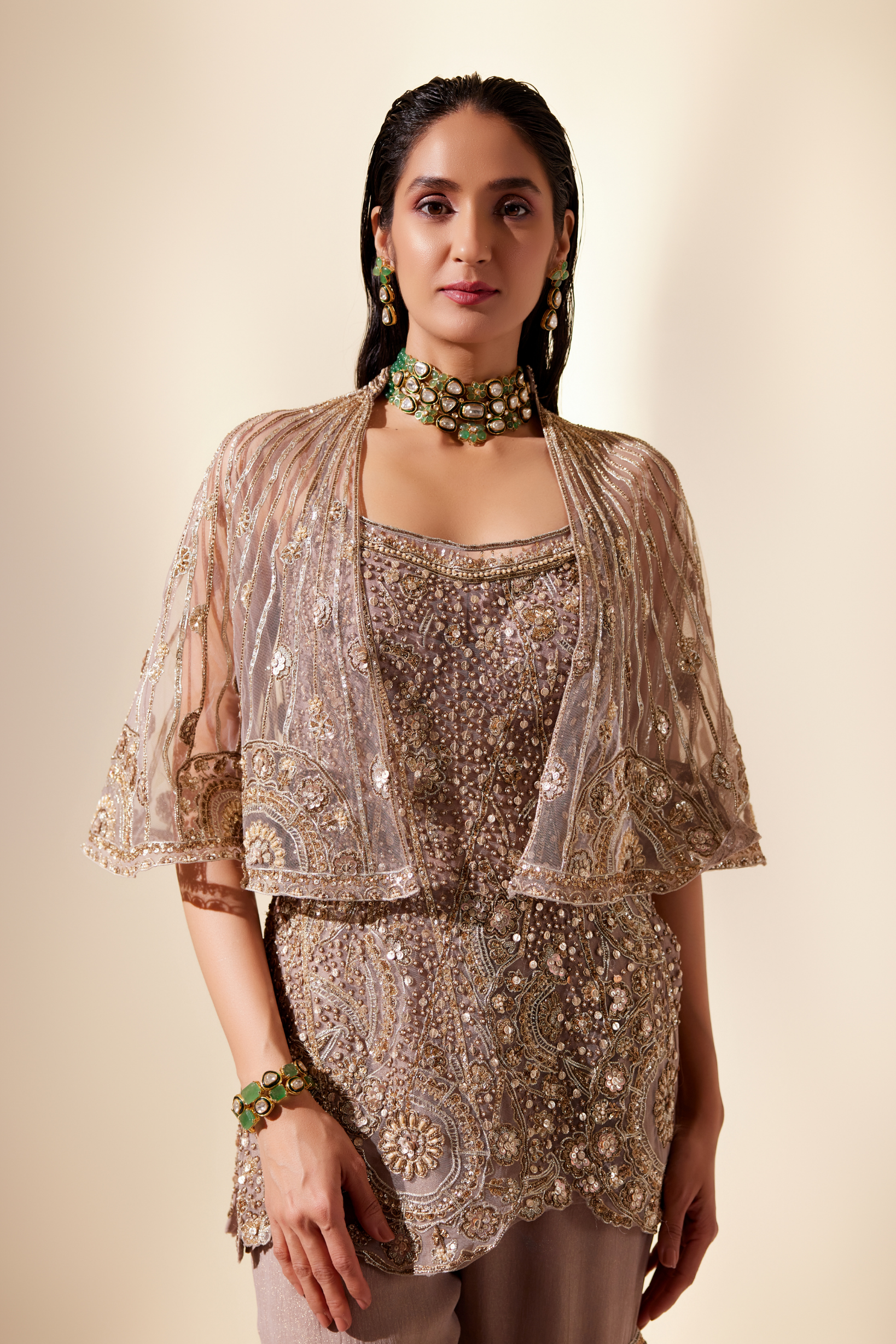 Astral golden sharara set (Broken circle sharara)
