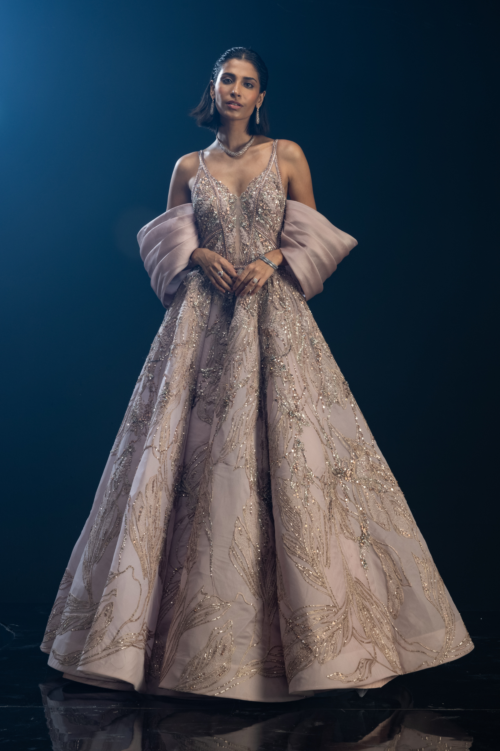 Rose Gold Wonder Whims Gown