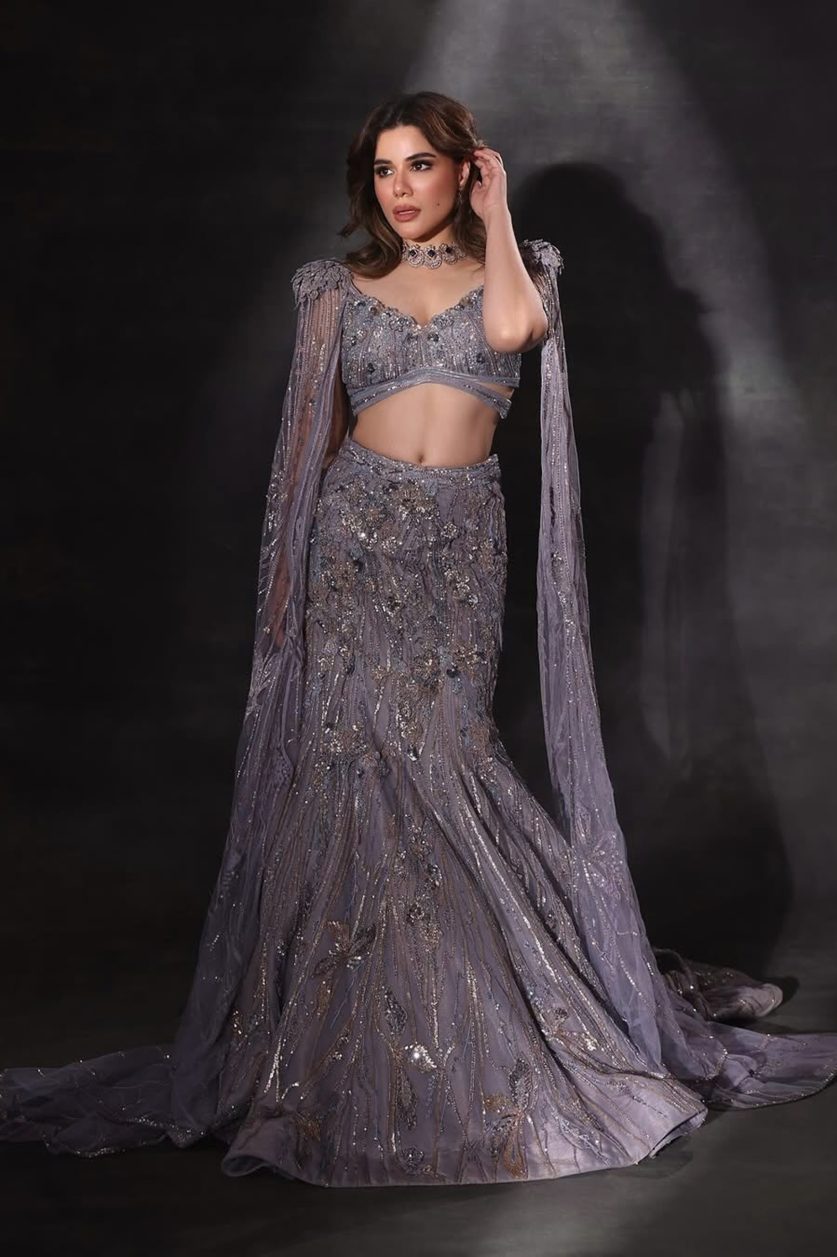 Roshni Bhatia in Floral dream top and skirt