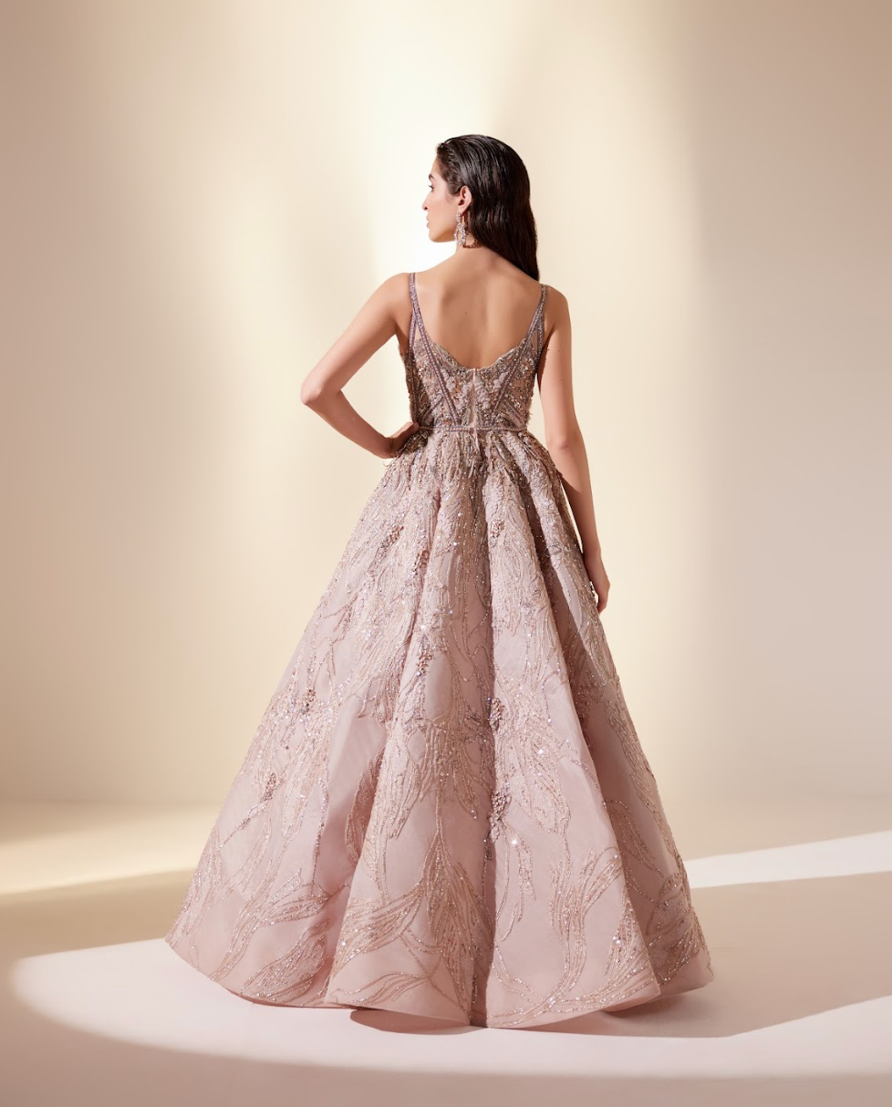 Rose Gold Wonder Whims Gown