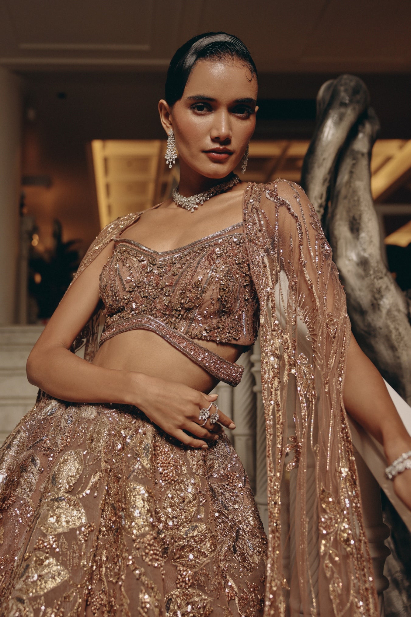 Ethereal Dawn Lehenga